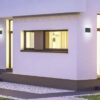 Trio 227560242 Thames Ii LED Nástěnné venkovní světlo | Teplá bílá | 2x3W | Černá