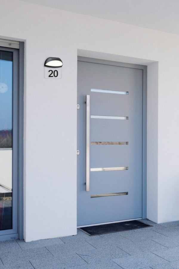 Trio 228360142 Muga LED Nástěnné venkovní světlo | Teplá bílá | 5W | Černá
