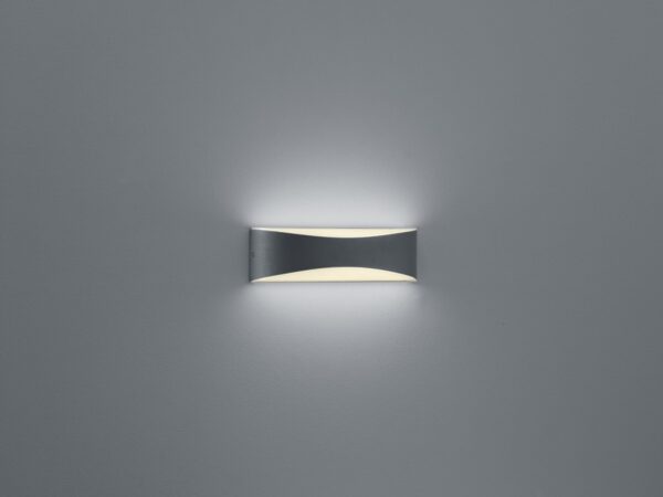 Trio 228560242 Konda LED Nástěnné venkovní světlo | Teplá bílá | 9W | Černá