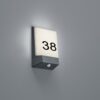 Trio 228669142 Kasai LED Nástěnné venkovní světlo | Teplá bílá | 9W | Černá