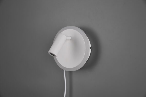 Trio 229210231 Jordan LED nástěnní svítidlo | Teplá bílá | Bílá | 5W+2W