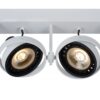 Lucide 22969/24/31 Griffon LED bodové svítidlo | Teplá bílá | Bílá | 2x12W