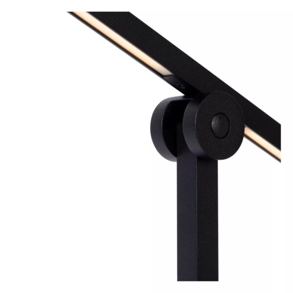 Lucide 23750/15/30 Agena LED Stojací lampa ke čtení | Teplá bílá | Černá | 18W | 2