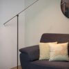 Lucide 23750/15/30 Agena LED Stojací lampa ke čtení | Teplá bílá | Černá | 18W | 12