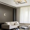 Trio 242910180 Lugo LED nástěnní svítidlo | Teplá bílá | 12W | Černá