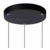 Lucide 24401/21/30 Tubule LED stropní svítidlo | Teplá bílá | Černá | 3x7W