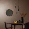 Lucide 24401/21/30 Tubule LED stropní svítidlo | Teplá bílá | Černá | 3x7W