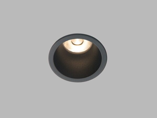LED2 2250233 Ray LED Zápustné osvětlení | Teplá bílá | Černá | 6W