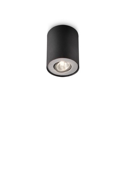 Philips 56330/30/PN Pillar Bodové svítidlo | GU10 | Černá