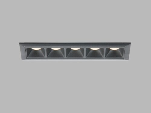 LED2 2250933 Linear LED Zápustné osvětlení | Teplá bílá | Černá | 10W