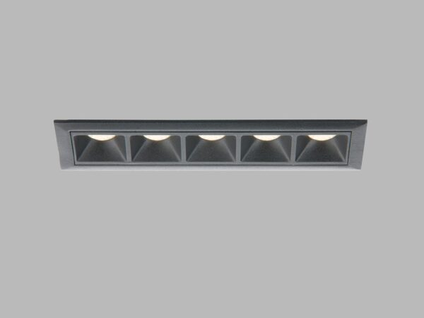 LED2 2250933 Linear LED Zápustné osvětlení | Teplá bílá | Černá | 10W