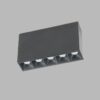 LED2 1251133 Linear On LED Přisazené stropní svítidlo | Teplá bílá | 10=1050lmW | Černá
