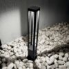 Ideal lux 250953 Tifone LED Zahradní sloupkové světlo | Teplá bílá | 8,5W | Černá
