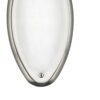 PREZENT 92000421 Neptun Koupelnové nástěnní svítidlo | E14 | Kov | Nikl