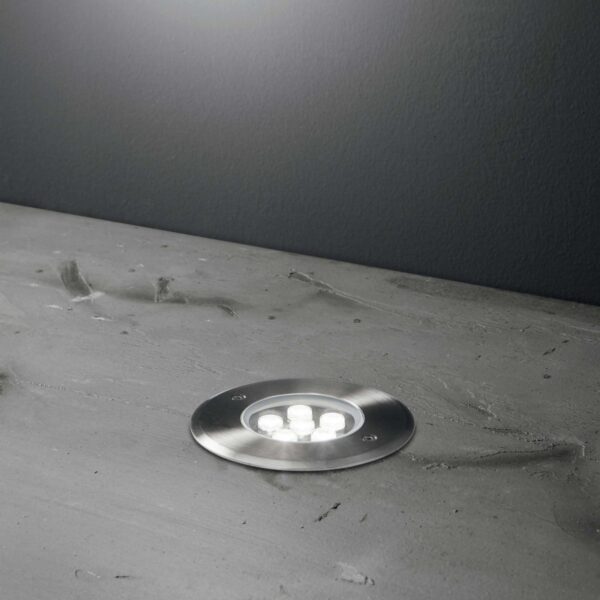 Ideal lux 255668 Floor LED venkovní svítidlo | Teplá bílá | 6W