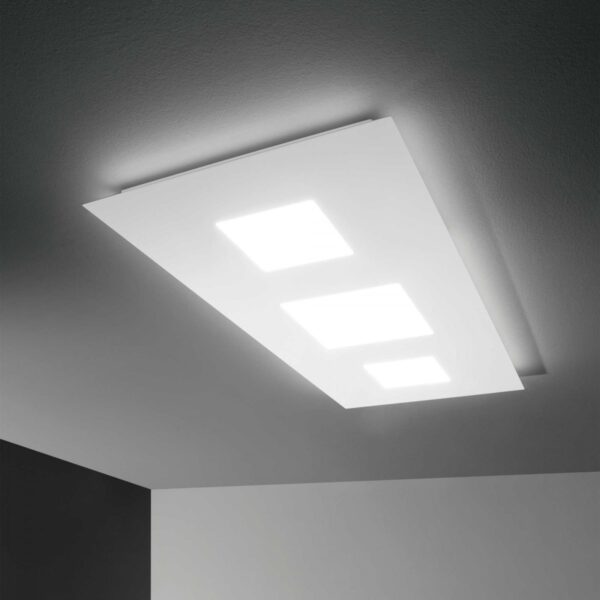 Ideal lux 255934 Relax LED Přisazené stropní svítidlo | Teplá bílá | 65W | Bílá | 2