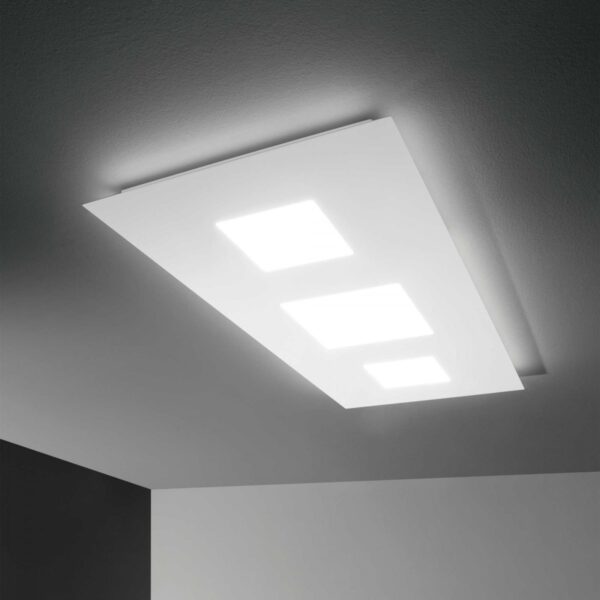 Ideal lux 255941 Relax LED Přisazené stropní svítidlo | Teplá bílá | 84W | Bílá