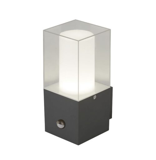 Searchlight 96002581GY LED Nástěnné venkovní světlo | 25W | Bílá | Šedá
