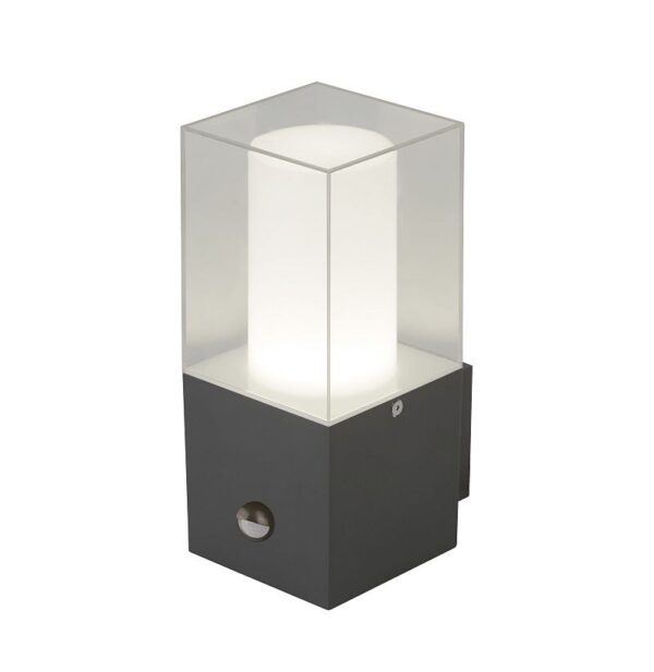 Searchlight 96002581GY LED Nástěnné venkovní světlo | 25W | Bílá | Šedá