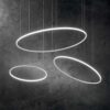 Ideal lux 258775 Hulahoop LED stropní svítidlo | Teplá bílá | 30W | Bílá