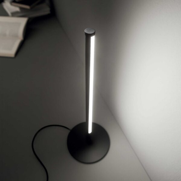 Ideal lux 258911 Yoko LED stolní lampička | Teplá bílá | 5W | Černá