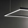 Ideal lux 259161 Oracle Slim LED stropní svítidlo | Teplá bílá | 33W | Černá