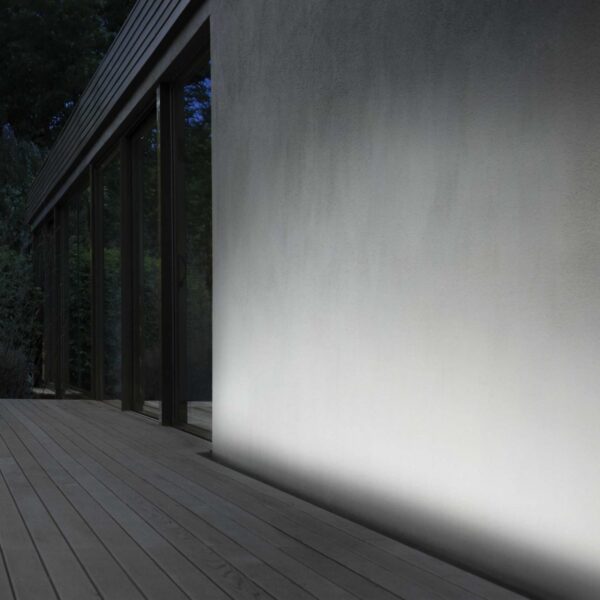 Ideal lux 261355 Thor LED venkovní svítidlo | Teplá bílá | 36W | Černá