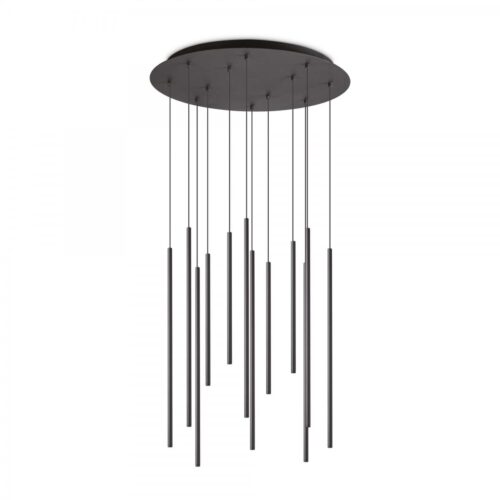 Ideal lux 263434 Filo LED stropní svítidlo | Teplá bílá | Černá | 23W