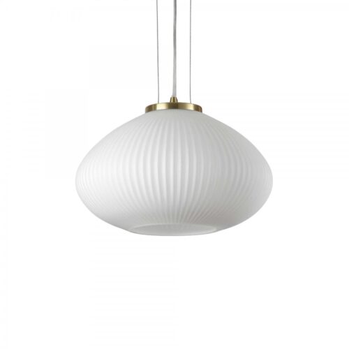 Ideal lux 264547 Plisse Lustr | E27 | Bílá