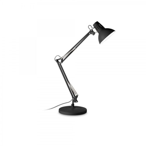 Ideal lux 265278 Wally Stojací lampa | E27 | Černá