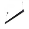 Ideal lux 268217 Linus Sp LED stropní svítidlo | Přírodní bílá | Černá | 34W