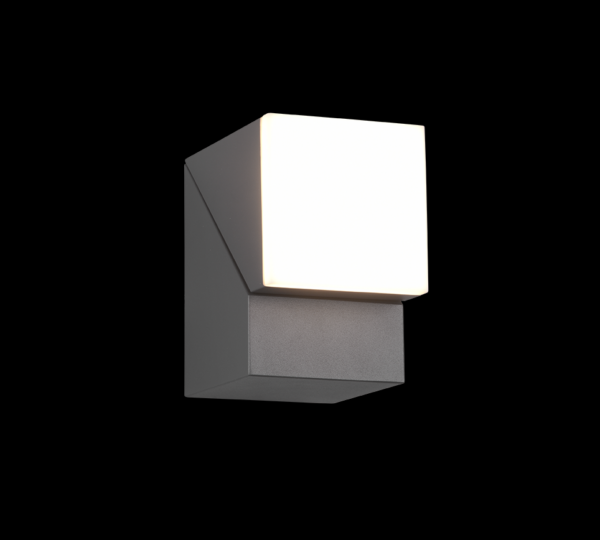 Trio 270660142 Avon LED Nástěnné venkovní světlo | Teplá bílá | 7W | Černá