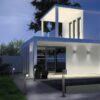 Trio 270660142 Avon LED Nástěnné venkovní světlo | Teplá bílá | 7W | Černá