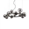 Ideal lux 271385 Perlage Lustr | G9 | Černá