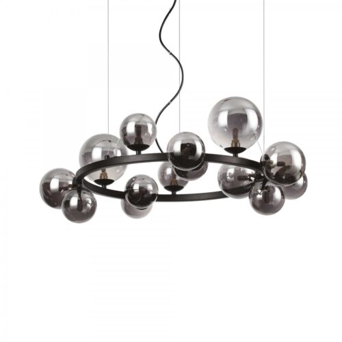 Ideal lux 271385 Perlage Lustr | G9 | Černá