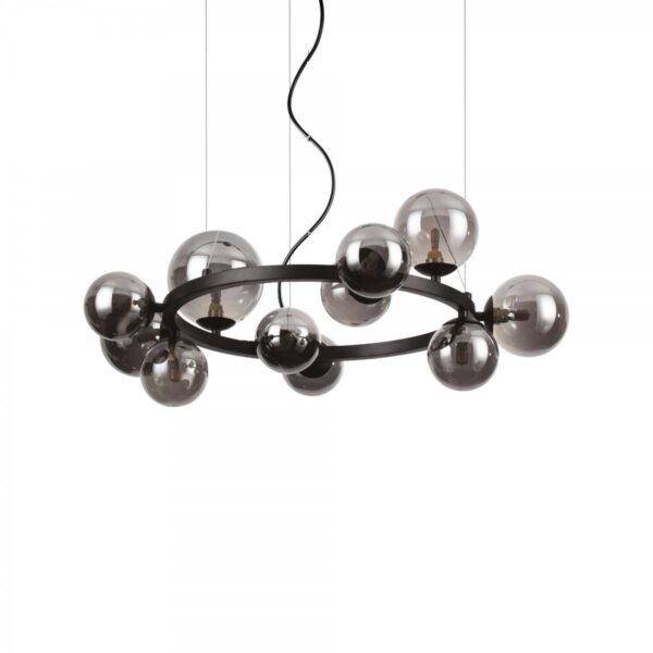 Ideal lux 271392 Perlage Lustr | G9 | Černá