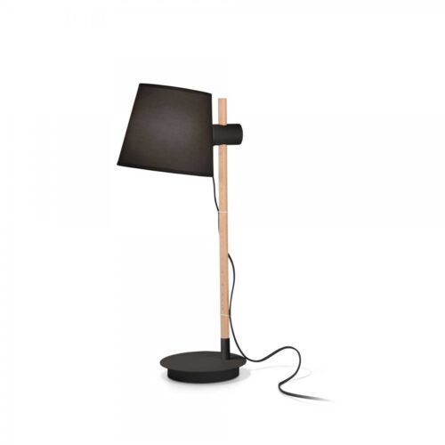 Ideal lux 272238 Axel Stolní lampička | E27 | Černá