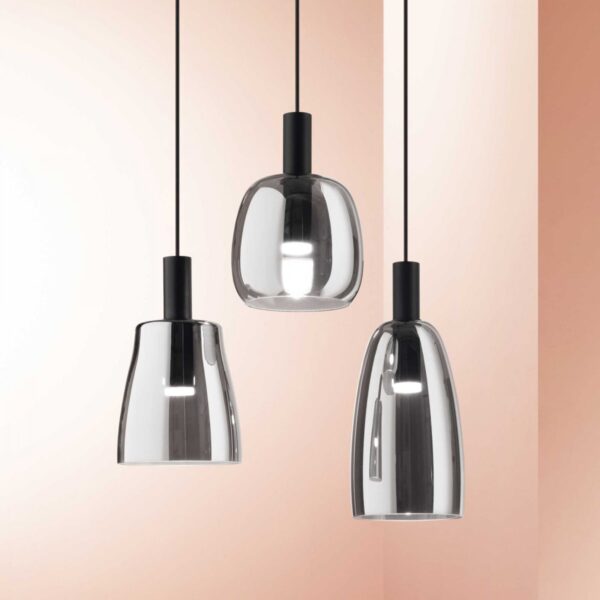 Ideal lux 275581 Coco LED stropní svítidlo | Teplá bílá | Černá | 7W