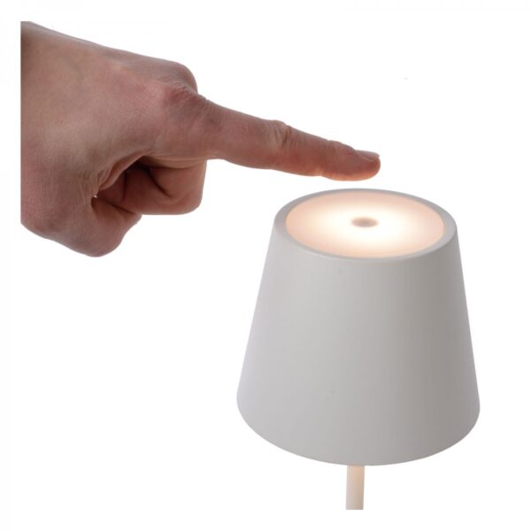 Lucide 27888/04/31 LED Stmívatelná lampička | Teplá bílá | Bílá | 2,2W