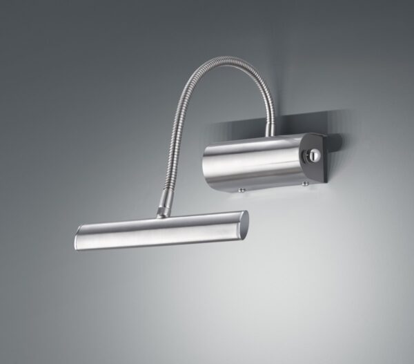 Trio 279770107 Curtis LED nástěnní svítidlo | Teplá bílá | 4W | Kov | Nikl
