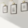 Trio 279770108 Curtis LED nástěnní svítidlo | Teplá bílá | 4W | Barevný kov | Mosaz