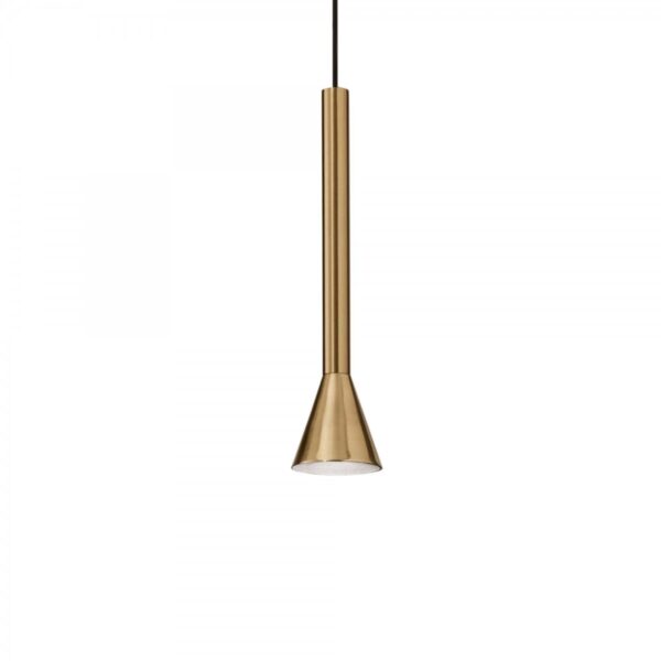 Ideal lux 279794 Diesis Sp LED stropní svítidlo | Teplá bílá | Barevný kov | Mosaz | 7W