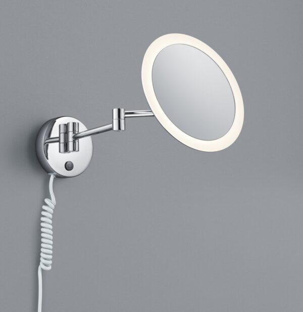Trio 282990106 View LED nástěnní svítidlo | Teplá bílá | 3W | Chrom | Kov