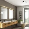 Trio 283270206 Mattimo LED nástěnní svítidlo | Teplá bílá | 6W | Chrom | Kov