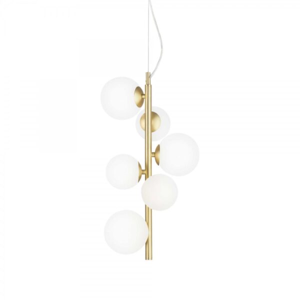 Ideal lux 283821 Perlage Lustr | G9 | Barevný kov | Mosaz