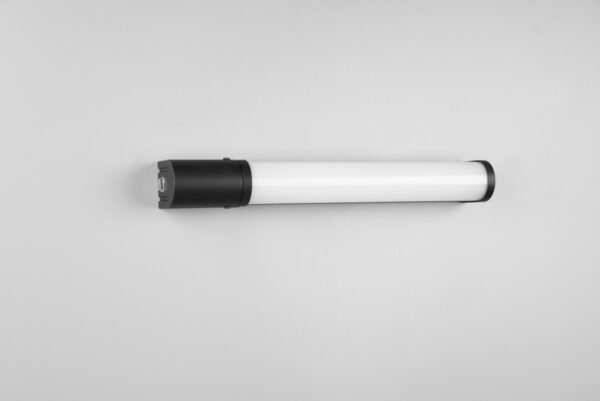 Trio 284074232 Piera LED Nástěnní svítidlo s vypínačem | Teplá bílá | Černá | 8W
