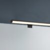 Trio 284114032 Lino LED nástěnní svítidlo | Teplá bílá | Černá | 7.5W