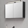 Trio 284114032 Lino LED nástěnní svítidlo | Teplá bílá | Černá | 7.5W