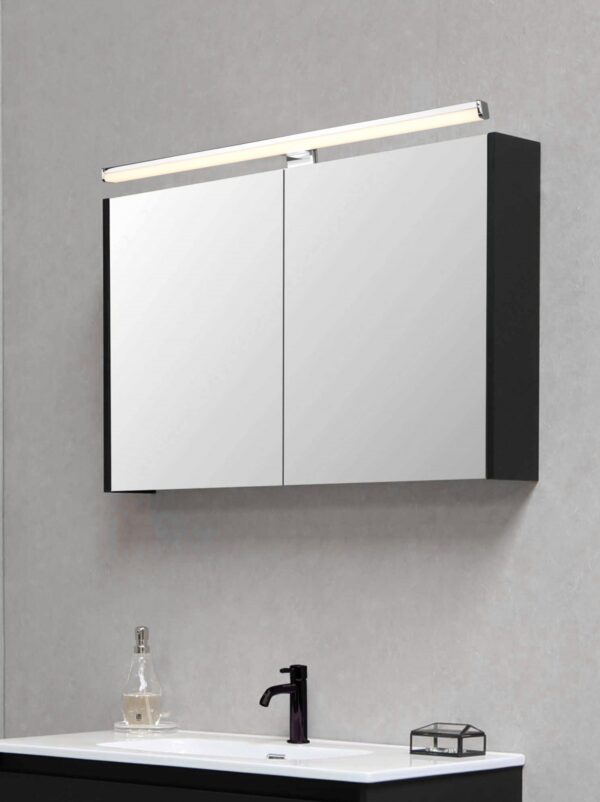 Trio 284116006 Lino LED nástěnní svítidlo | Teplá bílá | Chrom | Kov | 11,5W