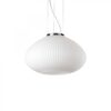 Ideal lux 285184 Plisse Lustr | E27 | Bílá